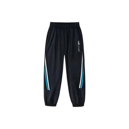 Balabala Ультрамен IP Co Брендированная Серия Брюки Унисекс Дети Возраст 3-7 лет Черный