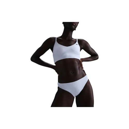 nike SwimWaterTexture Бикини Женские Белые