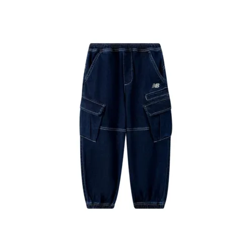 New Balance совместные брюки Индиго для детей 3-7 лет