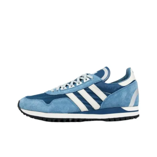 Adidas Originals ZX 400 SPZL Slip Resistant Abrasion Resistant Низкий Топ Повседневная Обувь Унисекс Синий