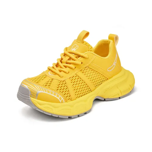 La Chapelle массивные кроссовки Low Top Желтые Женские