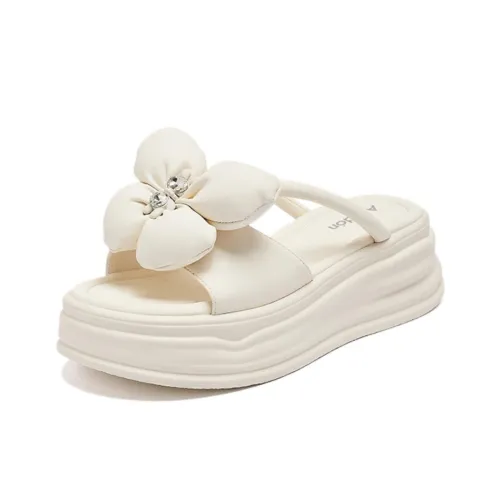 AGSDON ПУ (полиуретан) Полиуретан Тихий Слипоны Женские