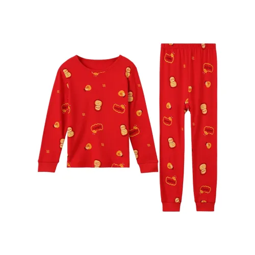 Red Bean Набор нижнего белья Красный Китай Подростки