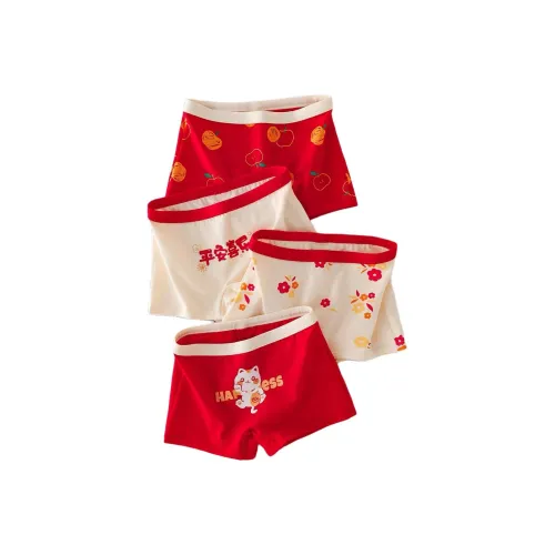 OVE Трусы 4 пачки Red Teenagers