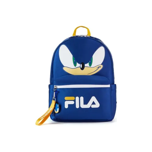 FILA KIDS SONIC Collaboration Нейлон Kids Сумка Обычный Детский Синий