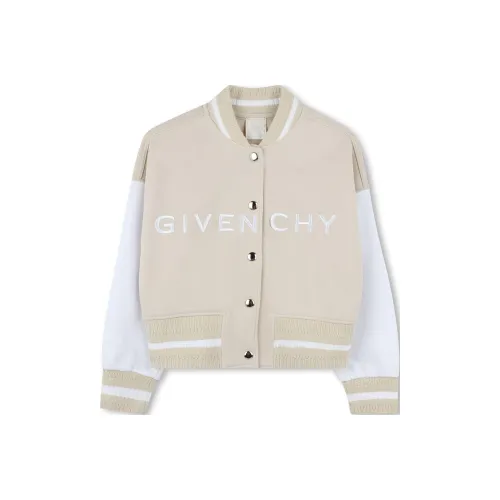Givenchy Бейсбольная куртка SS25 Светлый бежевый Детский