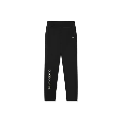 QIAODAN Черные Унисекс Детские Быстросохнущие Брюки