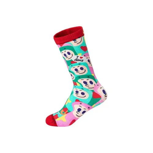 Asics x YISHUJIA LIANMINGKUAN Urban Light Trend Носки 1 упаковка Многоцветные зеленые Детские