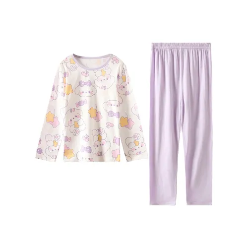 Red Bean Домашняя одежда Белый Дети Возраст 3-7 лет