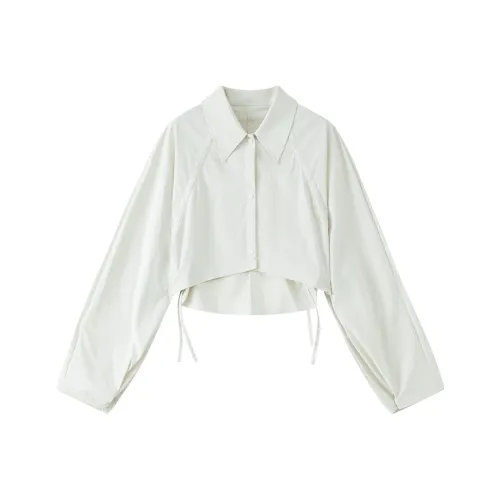 TAGEECHITA UPF 50+ Cropped Casual Coat COVER UP Women's