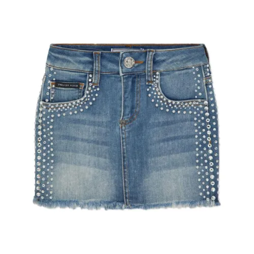 PHILIPP PLEIN Blue Kids Юбки