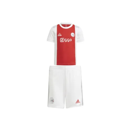 Adidas Повседневная спортивная одежда Ajax Amsterdam Белый COLLEGE Красный для детей 3-7 лет