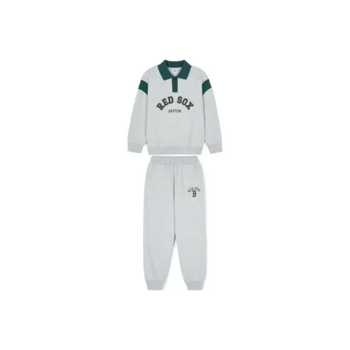MLB KIDS Повседневная спортивная одежда Бостон Ред СоксVarsity Светло-пшеничный серый Детский