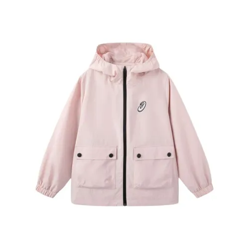 Asics Ветровка Urban Light Trend Розовая Подростки