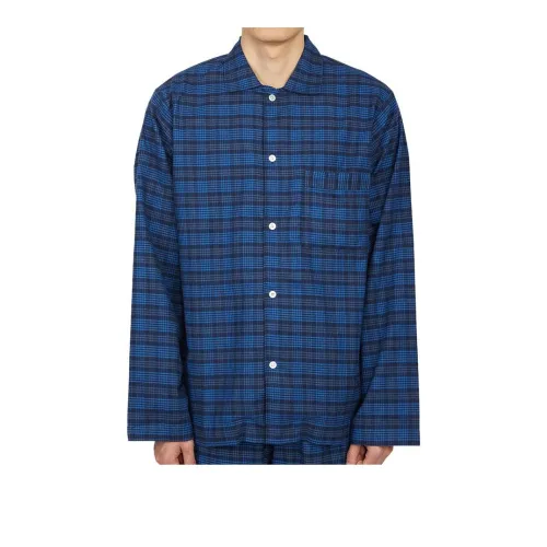 TEKLA Синий Унисекс Пижамные верхние части