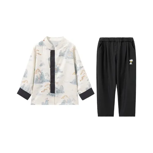 SNOOPY Повседневная спортивная одежда для детей 3-7 лет