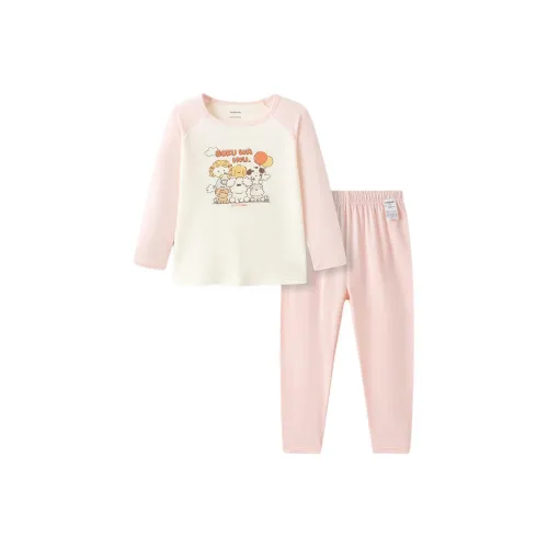 Balabala x miiiiichan Домашняя одежда Белый и красный Тон Дети Возраст 3-7 лет