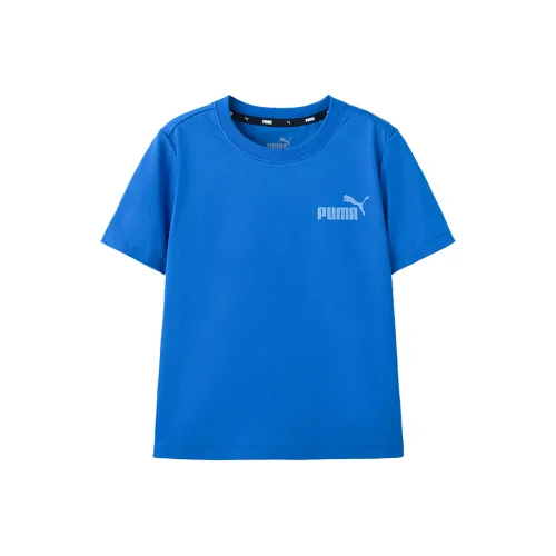 PUMA Королевский синий Kids T-рубашки