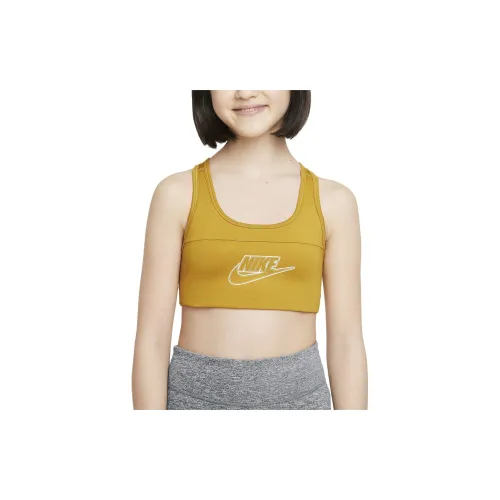 NIKE Желтый Kids Бандо / Бюстгальтеры / Спортивные бюстгальтеры