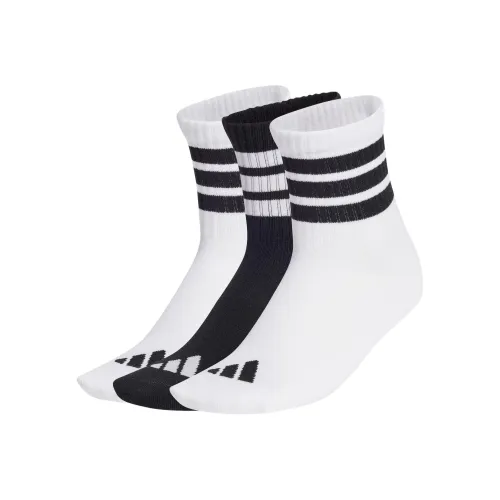 adidas одежда 3 шт Белый + Белый+Черный Детские носки