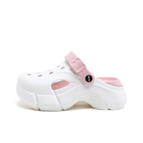 JEEP Сабо Бело-розовый Женские