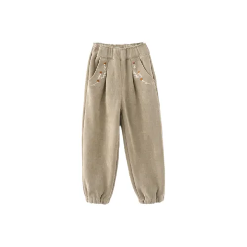 Mami Macca Повседневные брюки Подростки Горохово-зеленый