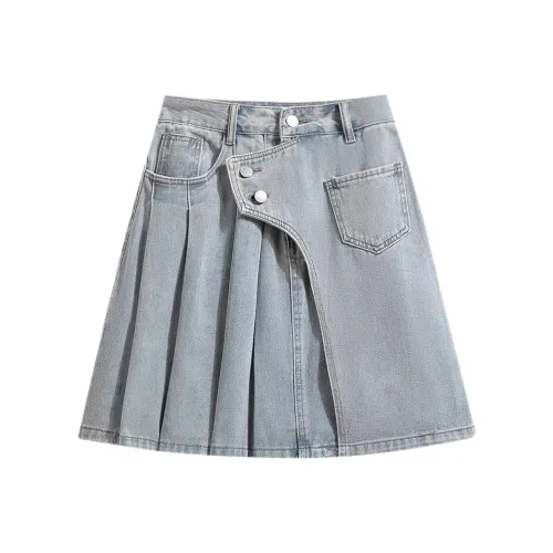 ABBY GODDESS Джинсовые короткие юбки Женские