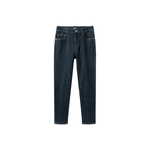 Cavalli Class Blue Men's Jeans Кэвали Класс Синий Мужские Джинсы