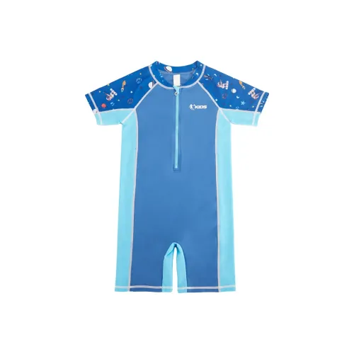 QIAODAN Детский купальник темно-синий для детей 3-7 лет