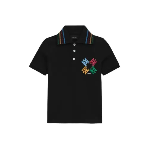 AMIRI Черный Детский Поло