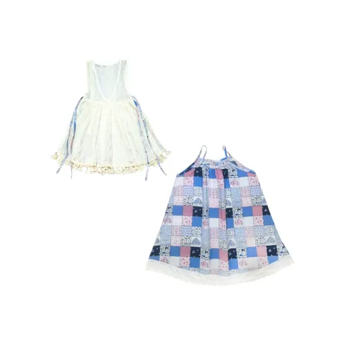 Детский комплект TONYBEAR с юбкой 2 предмета белый и синий