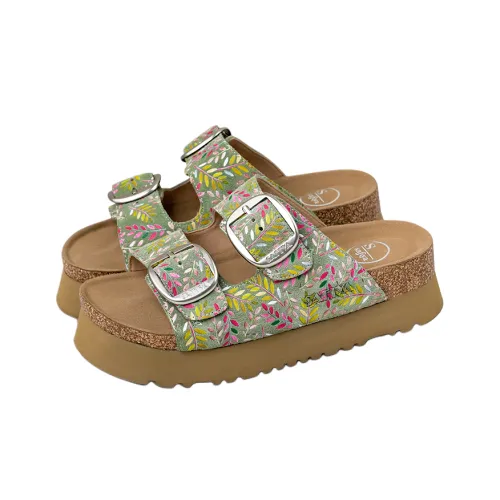 Safiya Резина Пена Подошва Беззвучный Слайд Женские