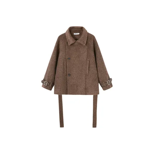 DIDDI MODA Кофе Женское Пальто