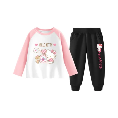 Hello Kitty Повседневная Спортивная Одежда для Детей