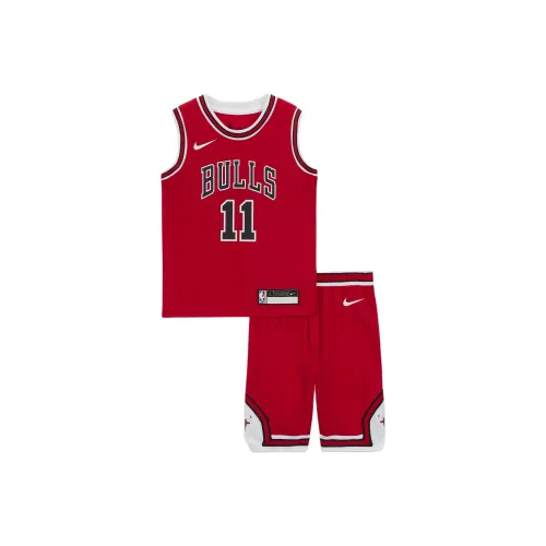Nike x NBA Повседневная спортивная одежда Чикаго Буллз Айкон Демар Дерозан Edition Университетский красный Для детей 3-7 лет