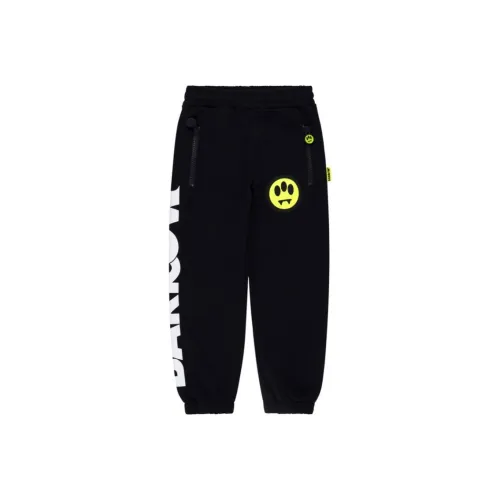 Барроу Черные Kids Спортивные Брюки