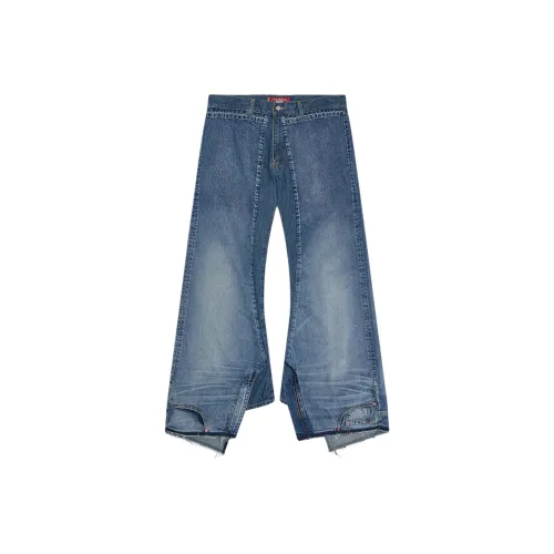 JUNYA WATANABE совместный бренд Индиго Мужские Джинсы