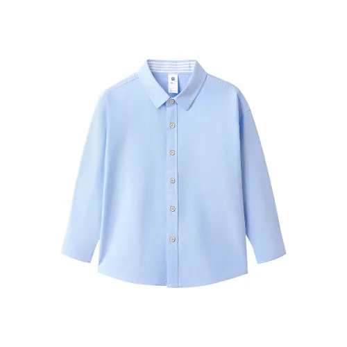 HLA Светло-синий 01 Kids Рубашки