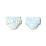 Белый и синий цвет, тон 00318