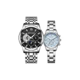 Zs107 Черный + Zs606 Синий + Браслет + Ремень + Пара Коробка для часов