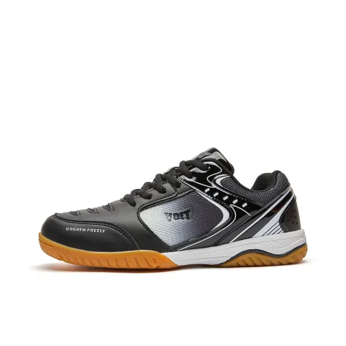 VOIT Обувь для настольного тенниса Низкий топ Черный Белый Унисекс