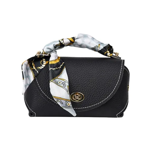 THCN Натуральная кожа текстура галька кожа сумка через плечо стандартная женская черная