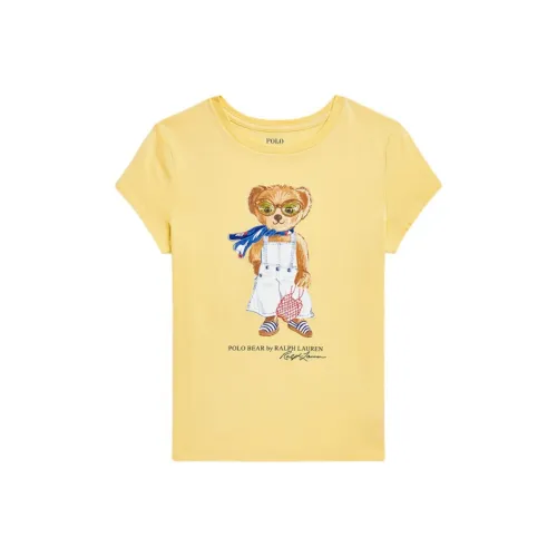 Polo Ralph Lauren T-Shirt SS25 Yellow Baby