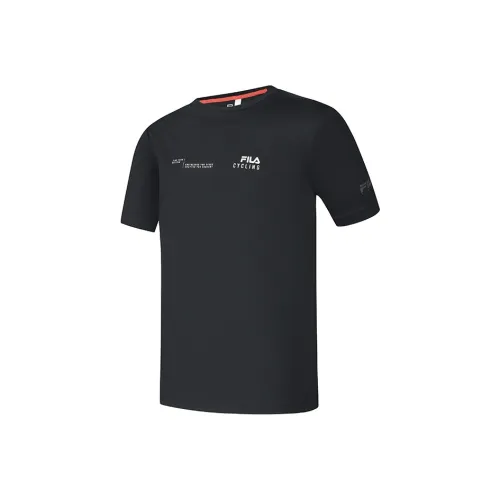 FILA Велоспорт T-Shirt Мужской Темно-Черный BK