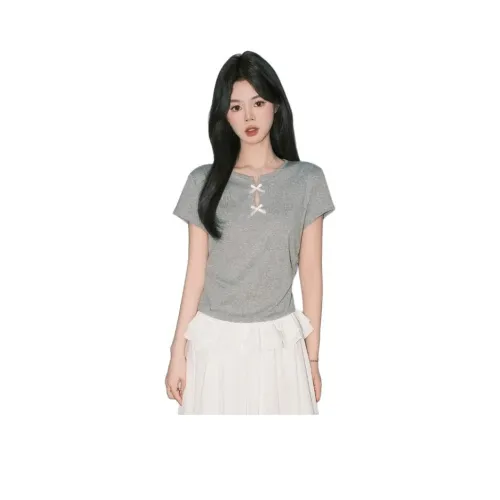 FOREVER 21 Серые Женские Футболки