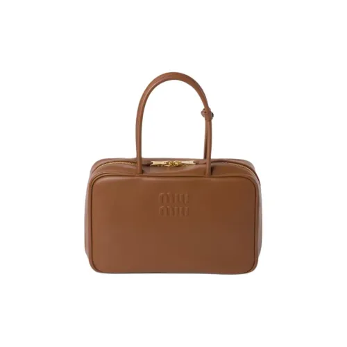 MIU MIU Beau Телячья кожа Сумка Стандартная Женская Бургунди