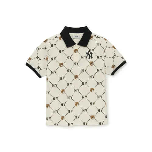 MLB KIDS Поло Нью-Йорк Янкис Сливочный для детей 3-7 лет
