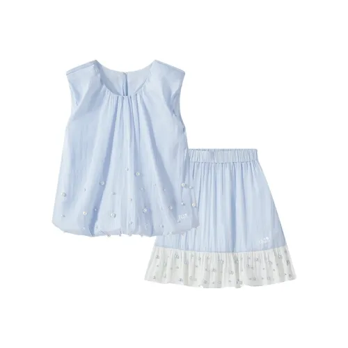 Детский комплект Disney с юбкой для детей 3-7 лет размер SS25 синий