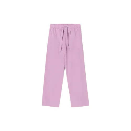TEKLA Розовые унисекс пижамные брюки