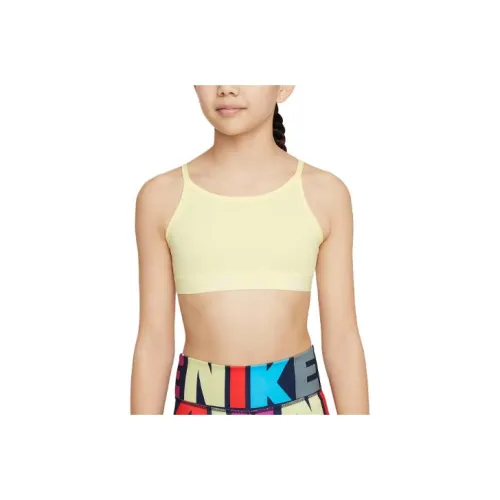 NIKE Желтый Kids Бандо / Бюстгальтеры / Спортивные бюстгальтеры